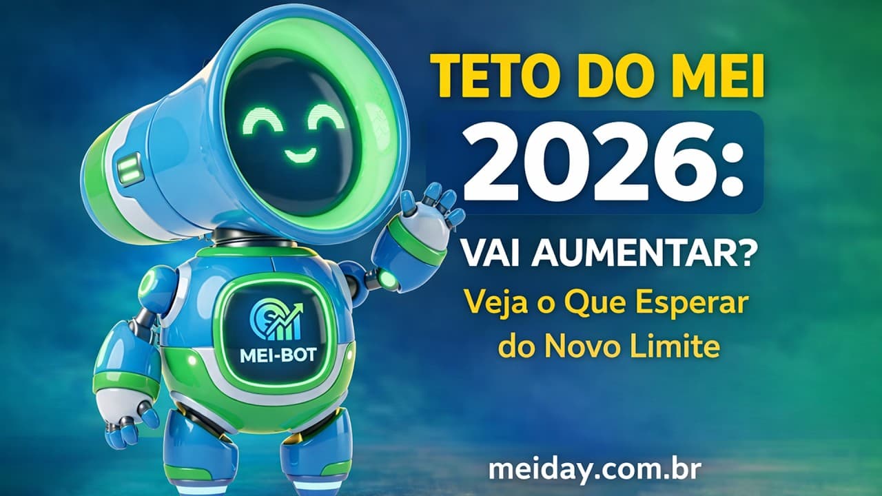 Thumbnail: Teto do MEI em 2026: vai aumentar? Entenda o que está em jogo